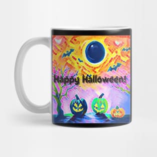 The Merry Pumpkins Happy Halloween Mug